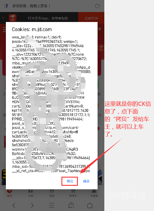 ALook浏览器获取JD CK  第11张
